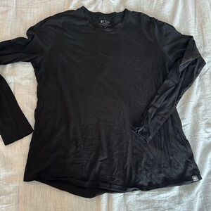 Figs women’s Black Long Sleeve Shirt